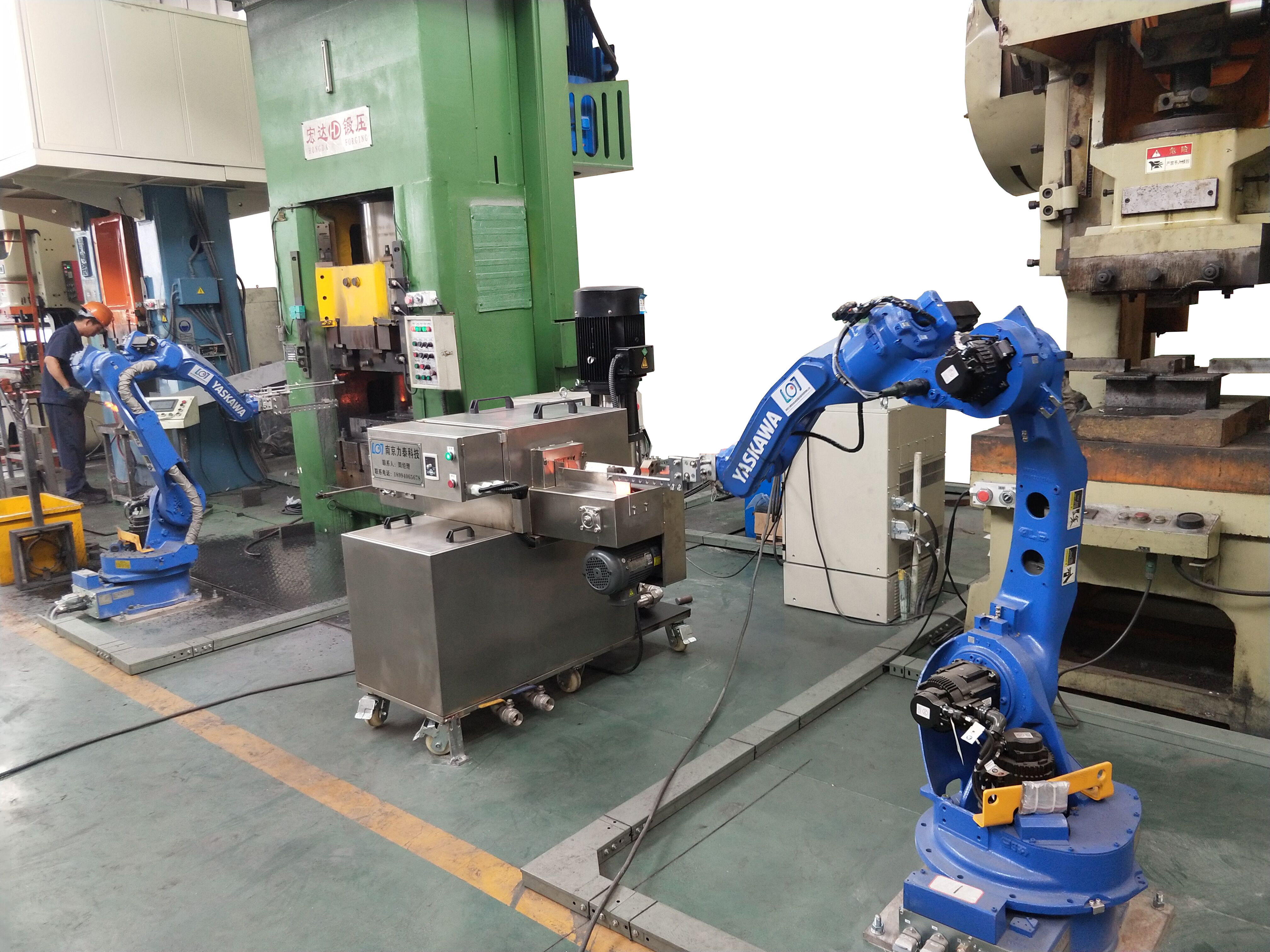 鍛造廠自動化上下料機械手的功能與應用